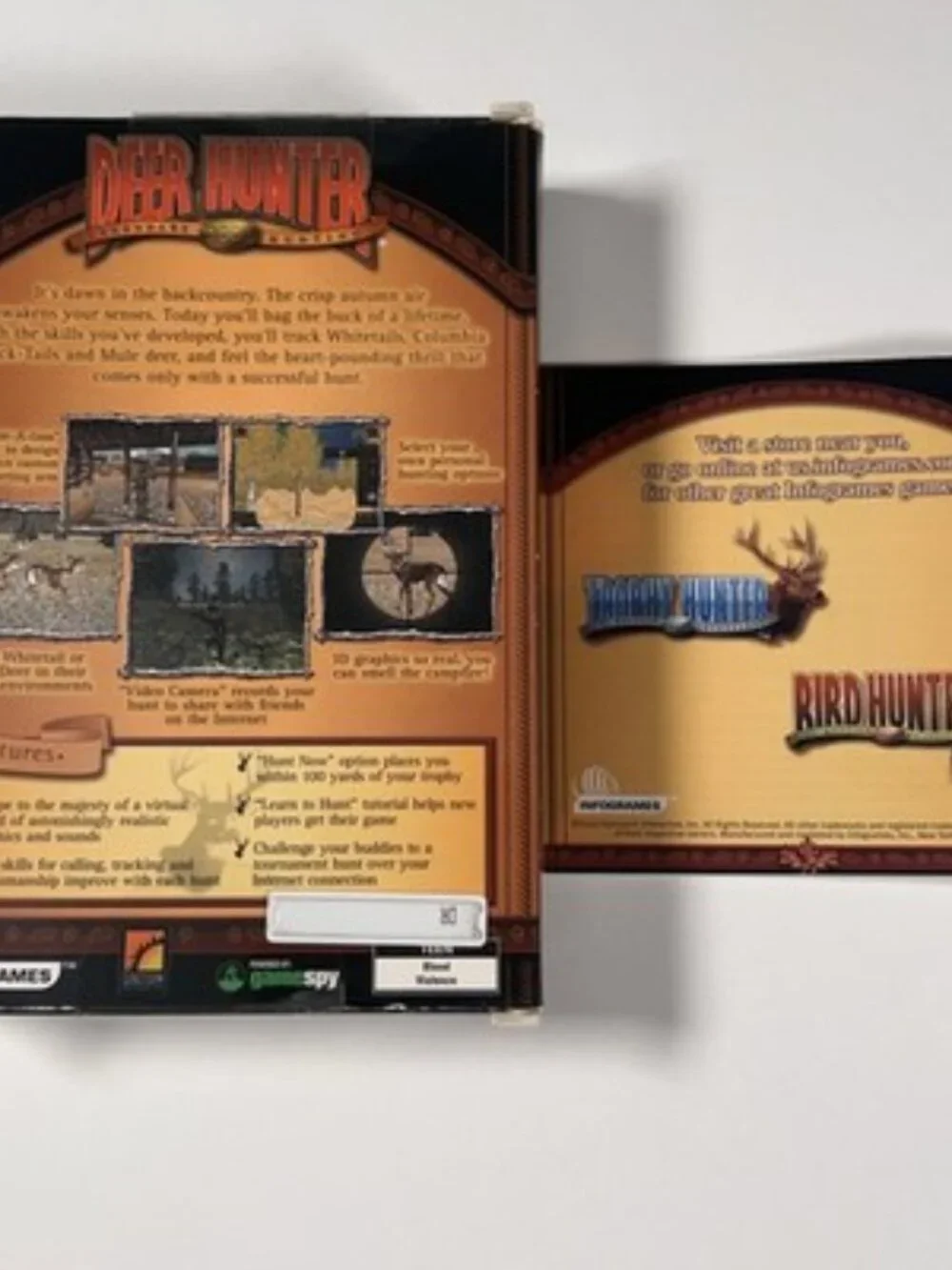 VTG Deer Hunter 2003 Legendary Hunting (PC, 2002) Big Box CIB